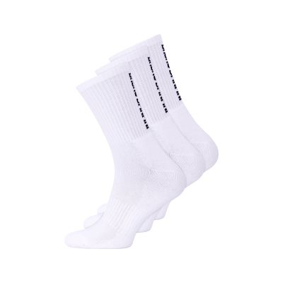 Socken, Sportsocken, Knit, Weiß, Knöchellänge