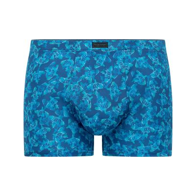 Unterhose, Boxershorts, Muster, Blau, Tropisch