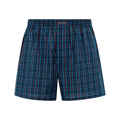 Boxer, Shorts, Plaid, Checkered, Elastic waistband