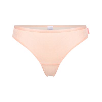 Unterwäsche, Damen Slip, Spitze,  peach, Höschen